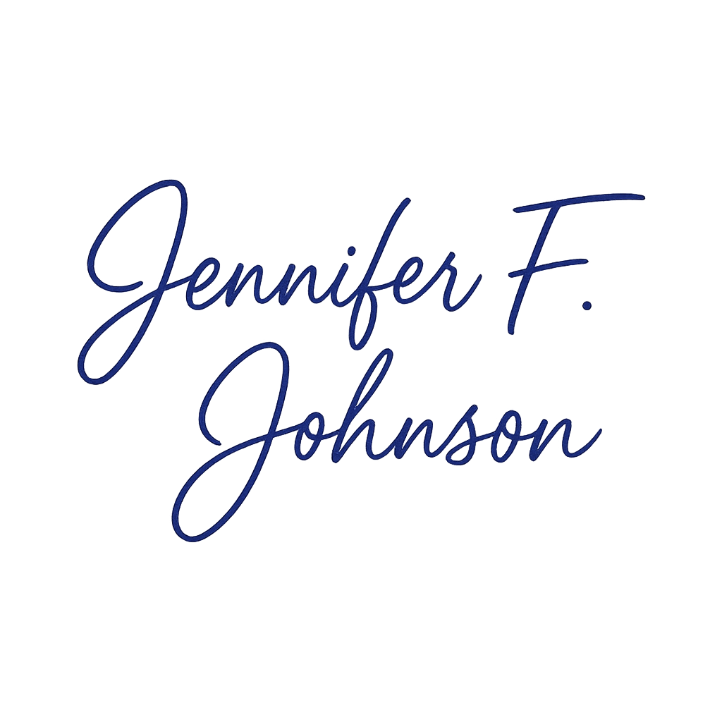 Jennifer F. Johnson Signature